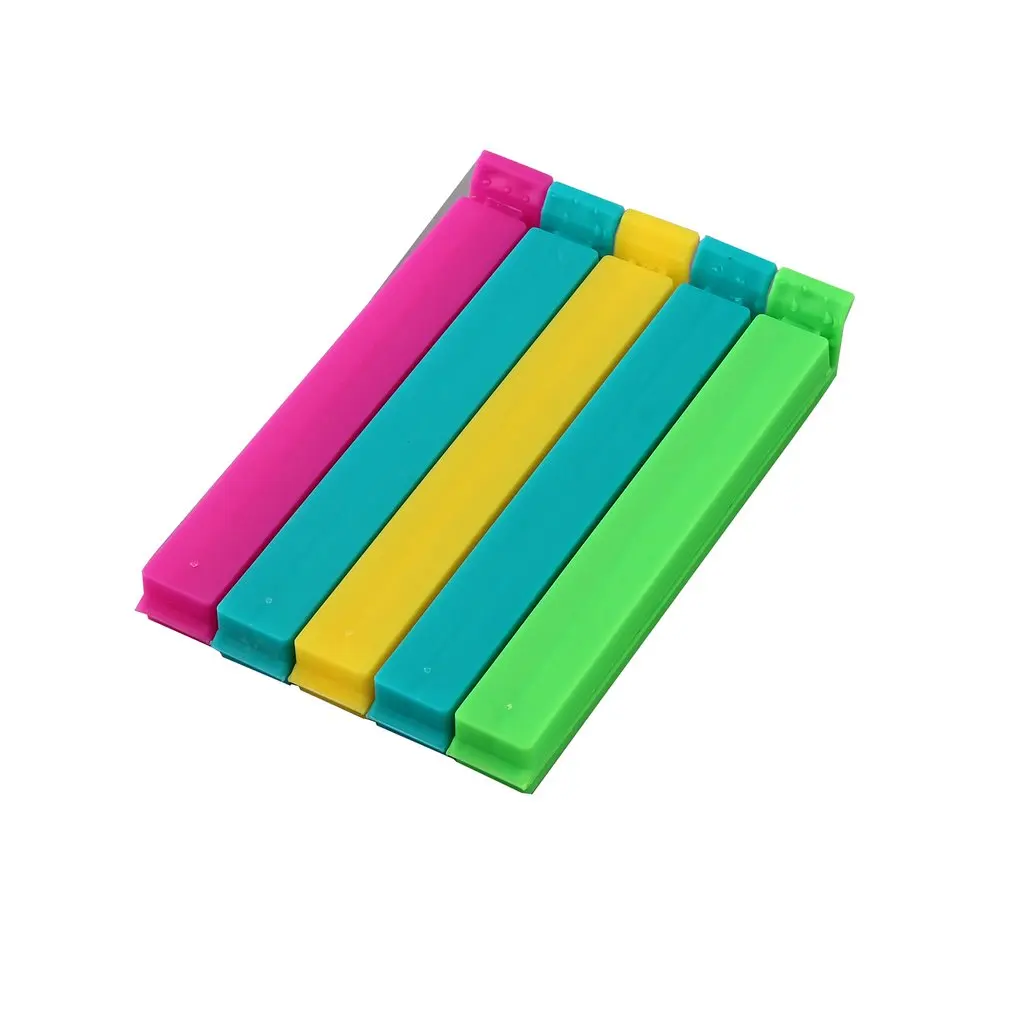 5 шт./компл. уплотнительное уплотнение для хранения еды уплотнительные зажимы