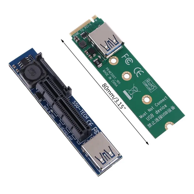 Райзер NVME M.2 на PCI E X4 карты расширения Порты и разъёмы адаптер Графика Разъем для