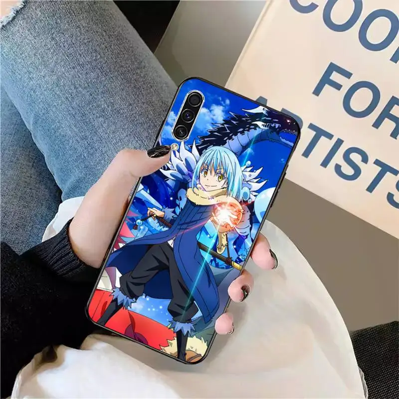 

Cute girl Rimuru Tempest Anime Phone Case For Samsung galaxy S 9 10 20 A 10 21 30 31 40 50 51 71 s note 20 j 4 2018 plus