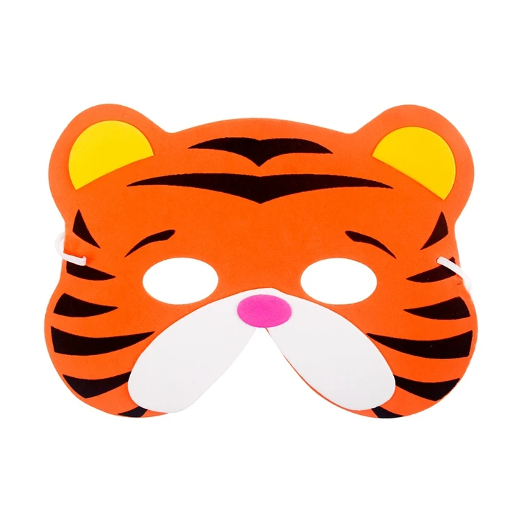 PAPANI 12 шт. маска животного декор для вечевечерние в джунглях сувениры детского