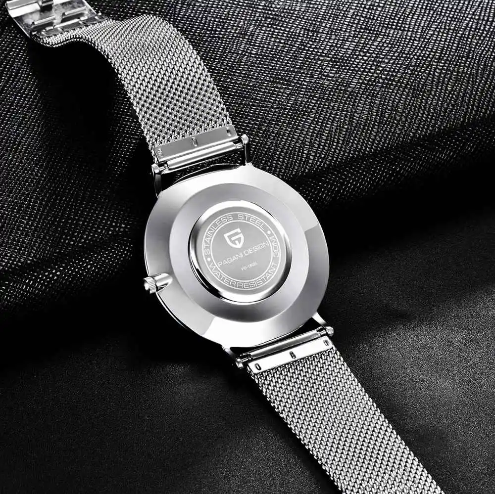 PAGANI дизайнерские модные ультратонкие кварцевые часы для мужчин и женщин