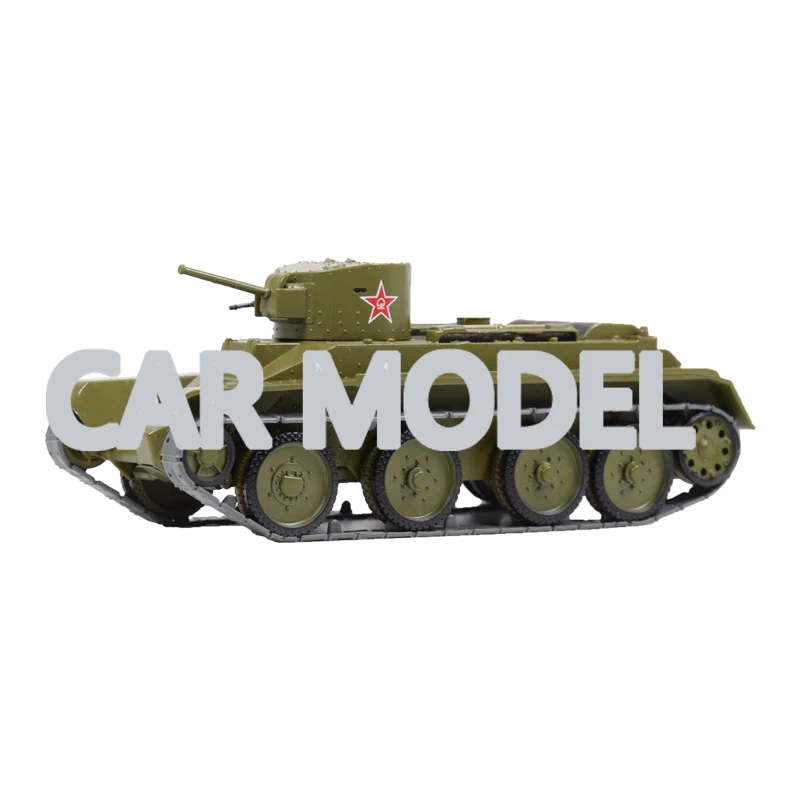 

1:43 scale Alloy Toy Vehicles Soviet Union BT-2 TANK Model Of Children's Toy Car Original Authorized Kids Toys
