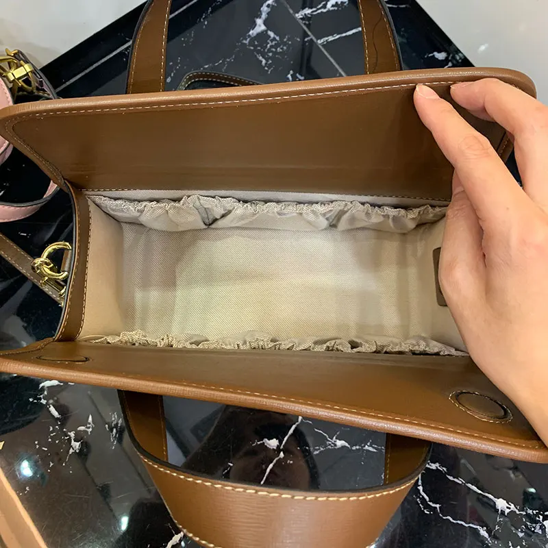 

2021 new Boston box bag, casual all-match shoulder bag messenger bag, retro personalized handbag