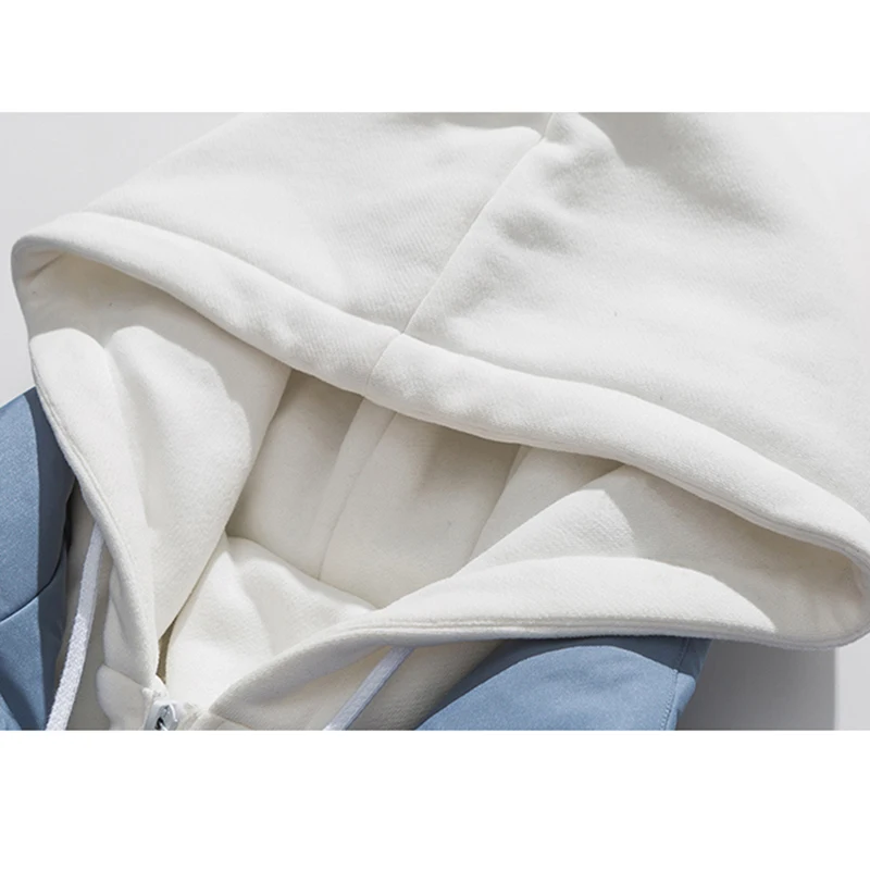 Men's/women's Winter Jacket Parkas 2021 Casual Hooded Jackets Coats Man Streetwear Solid Thicken Warm Homme Clothing Oversized