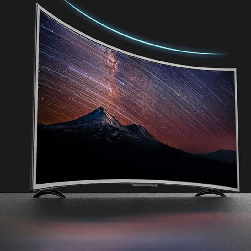 32-дюймовый изогнутый экран TV 3000R HD умный телевизор LCD ультратонкий HDR цифровой Wi-Fi