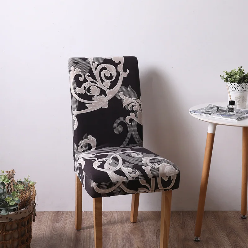 Съемный чехол на стул с цветочным принтом эластичные Чехлы для ресторанов свадеб