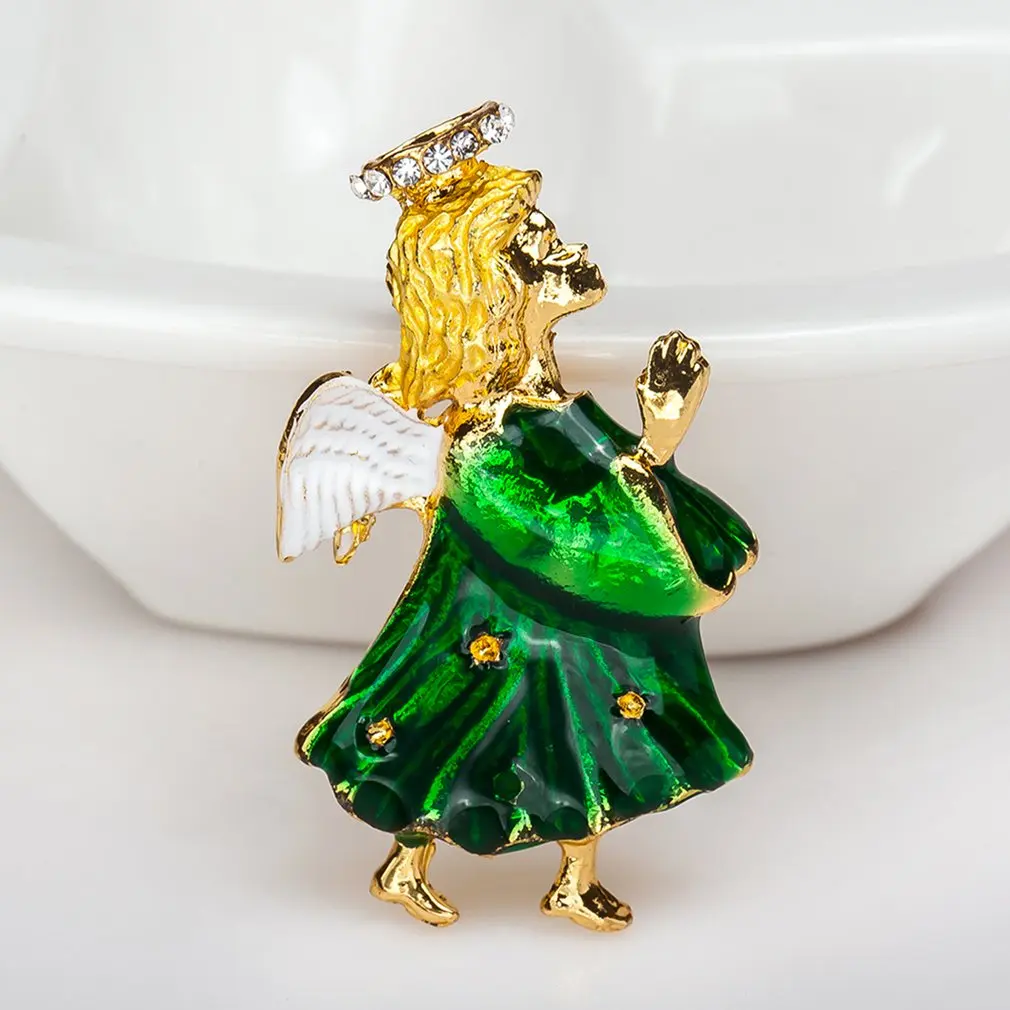 Ангел брошь крылья Шпильки Модные Винтажные женские мужские украшения