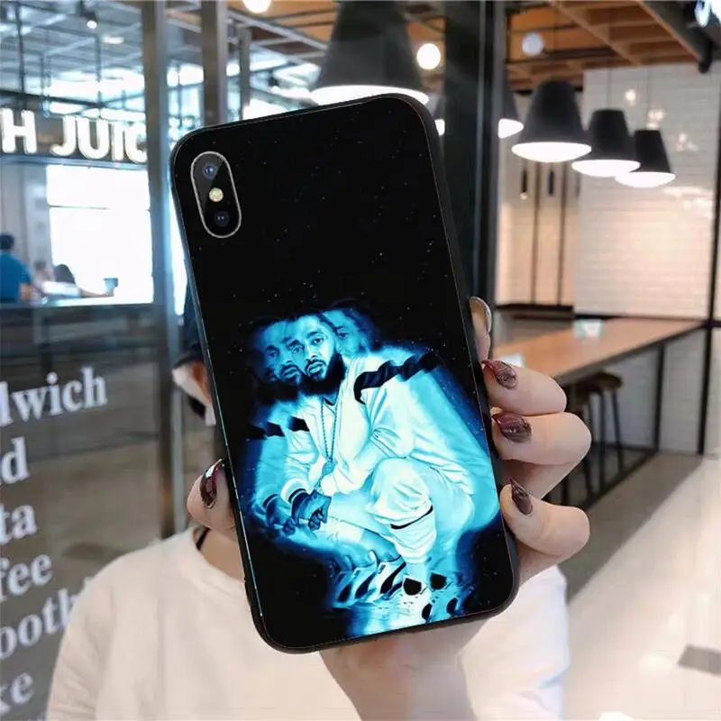 

Nipsey Hussle Phone Case for iPhone 11 12 mini pro XS MAX 8 7 6 6S Plus X 5S SE 2020 XR