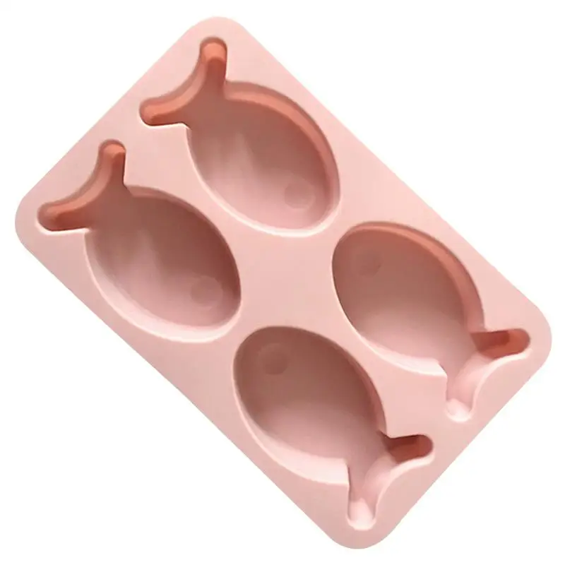 

4-Cavity Cake Mold Silicone Chocolate Fondant Pastry Decorating Baking Mold DIY Jelly Candy Making Mould Cake Tools Accessories