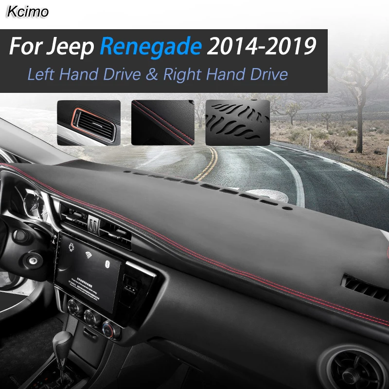 Противоскользящий коврик для Jeep Renegade 2014 ~ 2019 BU накладка на приборную панель