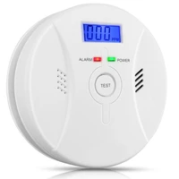 new carbon monoxide and smoke alarm battery operate co smoke detector sound combo sensor tester household carbon monoxide alarm