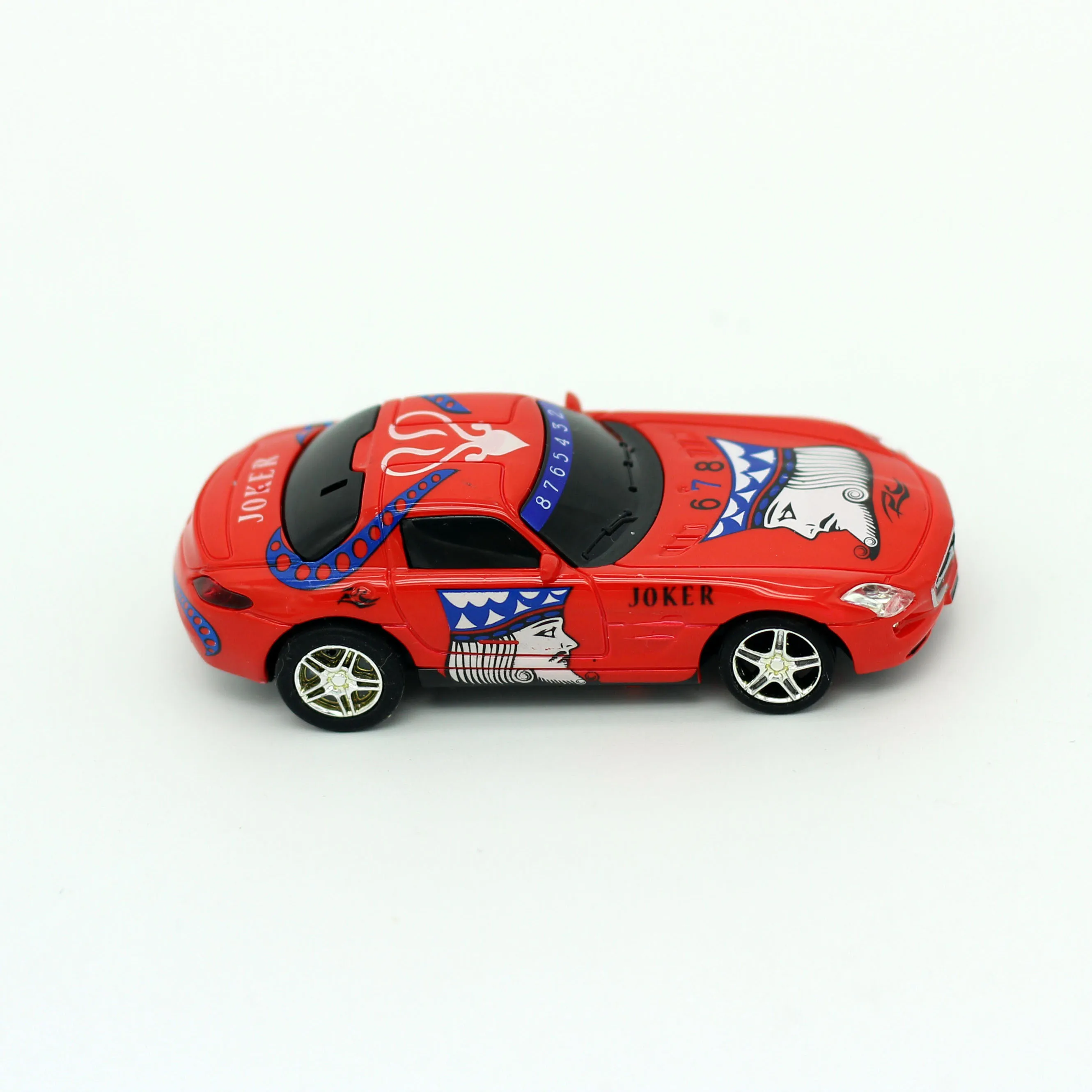Высокое качество 7 см длинный мини RC автомобиль игрушки с 2,4 ГГц 4CH Радио пульт дистанционного управления