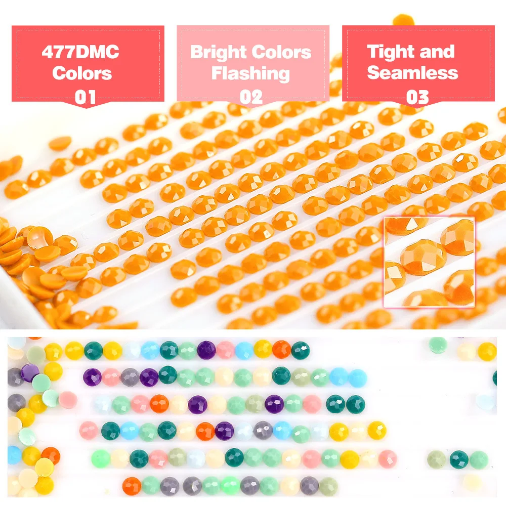 Алмазная картина по фото полная дрель квадратная круглая вышивка 5D DIY мозаика