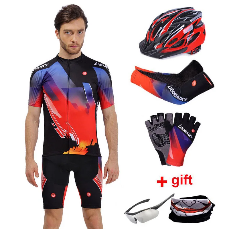 LB17.12.men.full.set Командный Pro Набор Джерси для велоспорта, Мужская одежда для горного велосипеда, одежда для велоспорта, спортивная одежда для велоспорта, женская униформа, костюм для верховой езды - Цвет: LB17.12.men.full.set