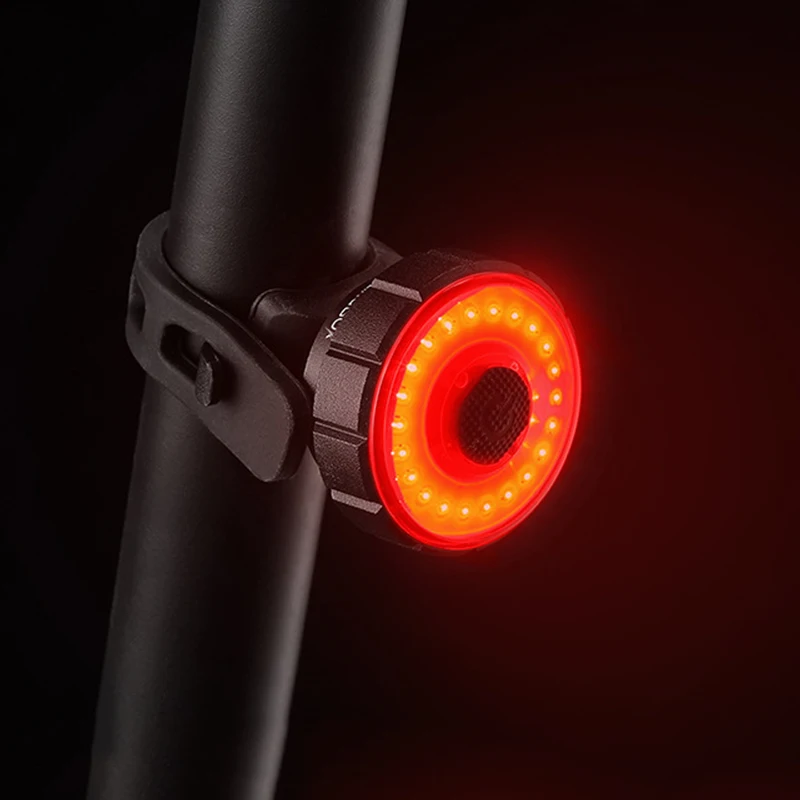 

Задний фонарь для велосипеда с возможностью светильник велосипед задний светильник Multi светильник ing режимов смарт-зондирования IPx6 Водонеп...