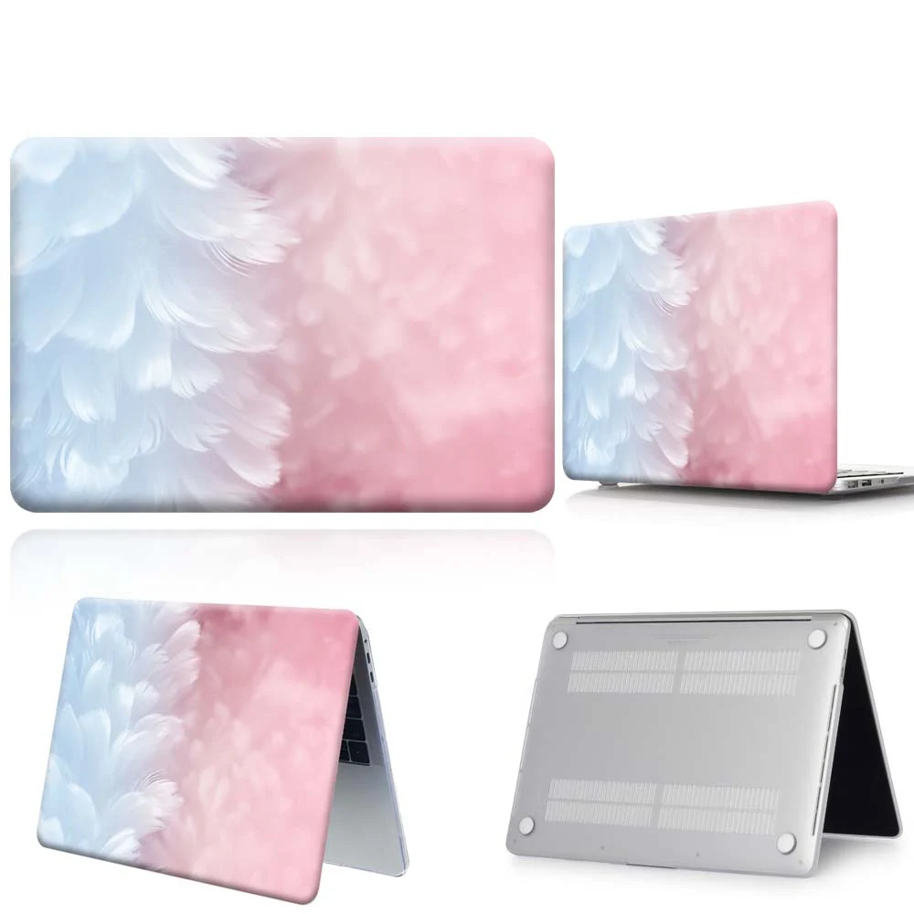 

Feather Series Laptop Case For Apple Macbook 12/Air 11 13 A2337/Pro 13(A2251 A2289) 15 16 New Touch Bar Cover Pro 13 A2338