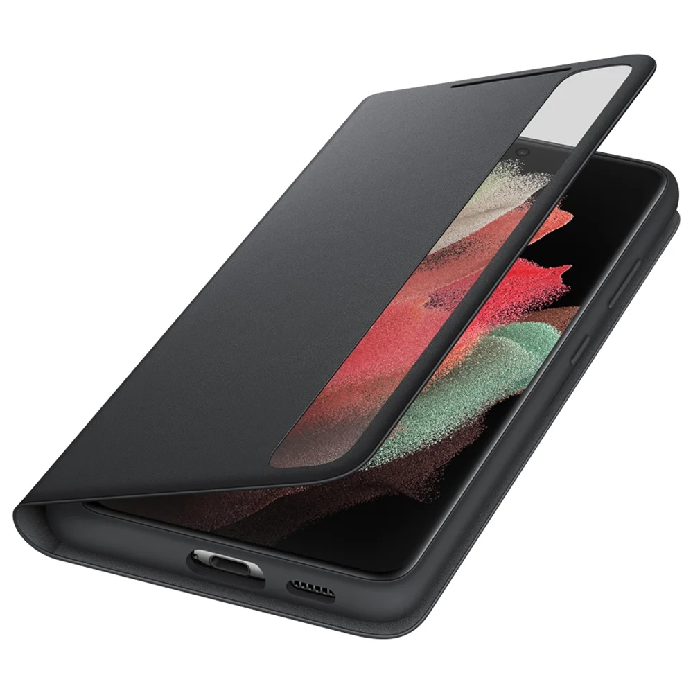 Samsung-funda de espejo Original para SAMSUNG Galaxy S21 Ultra, 5G, s-pen, s-view, inteligente-1
