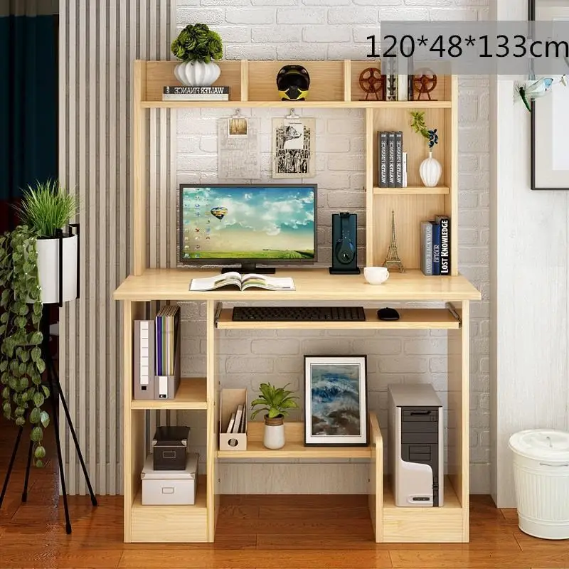 Dobravel стоящая кровать Меса Escritorio стенд Tafel офис Biurko Ретро деревянный компьютер ноутбук стол с книжной полкой
