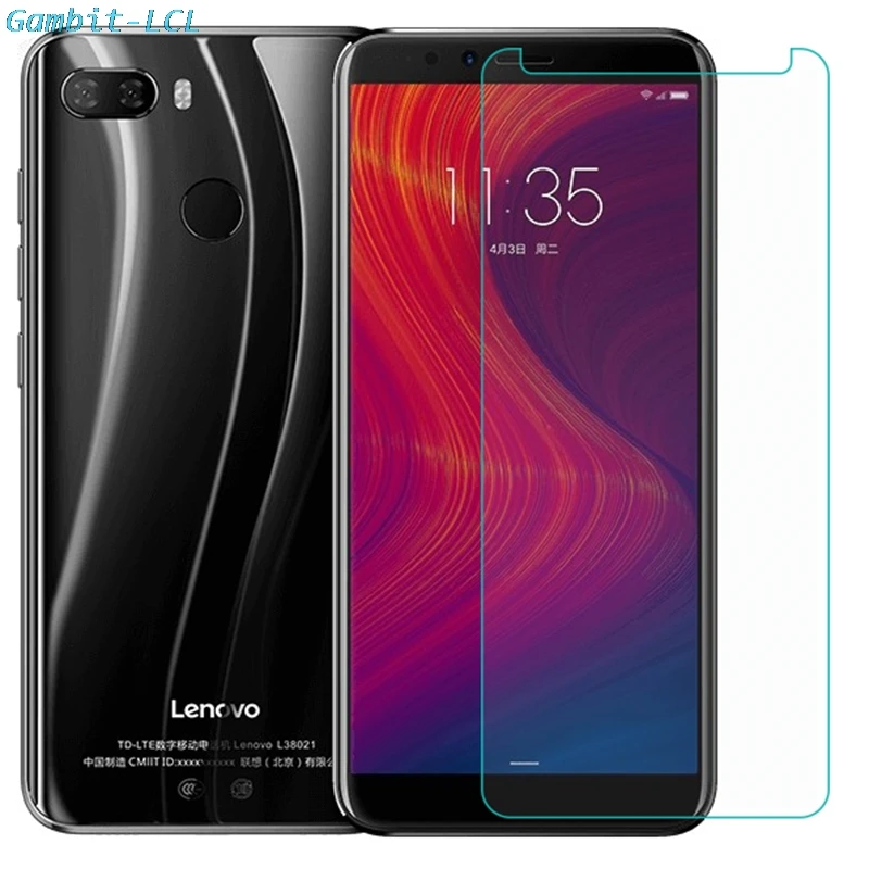 

Tempered Glass for Lenovo K5 Play 5.7" Screen Protector 9H 2.5D Phone Protective Screen Protector for Lenovo L38011 cover