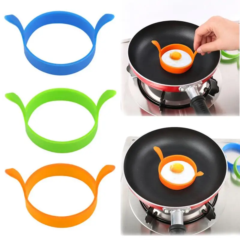 2 шт. силиконовых кейсов антипригарным фантастические яйцо блинница Яйцо