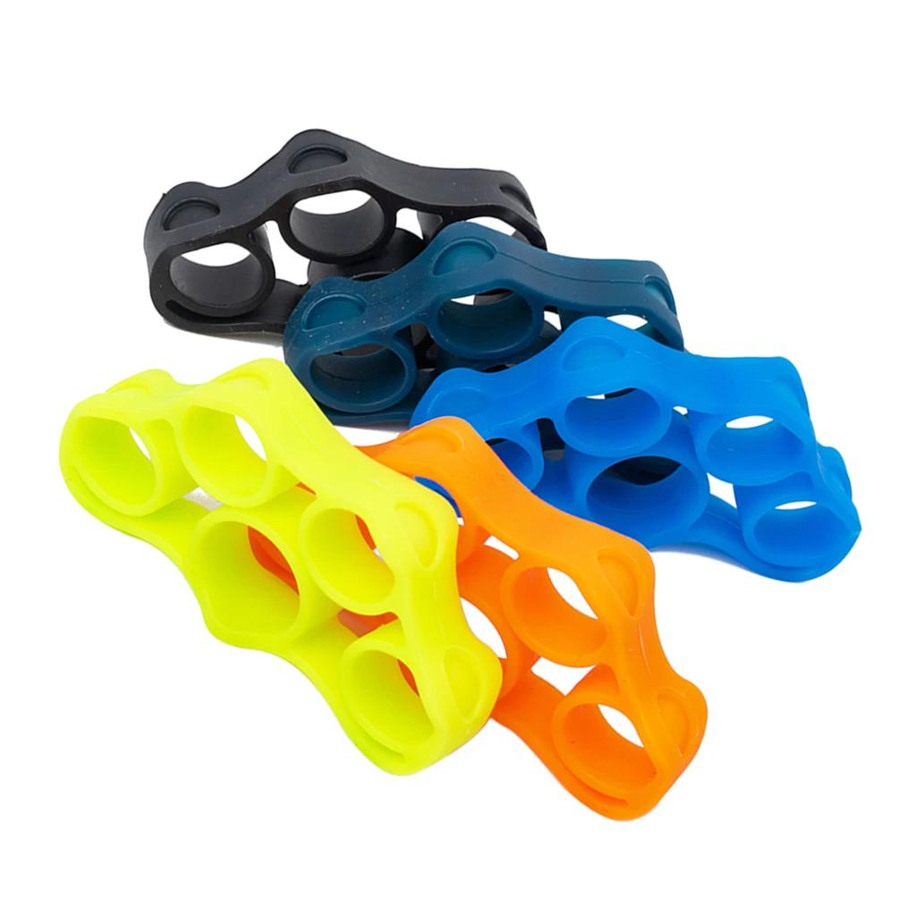 

Hand Grip Strengthener Exercise Stretcher Finger Extensor Resistance Bands