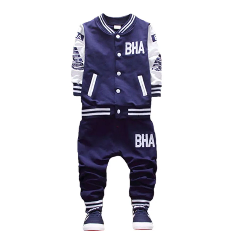 Демисезонная одежда для маленьких мальчиков и девочек из двух предметов куртка с