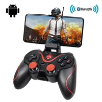 wireless pc game controller terios t3x3 for ps3android gamepad for smartphone tablet with tv box remote support bluetooth3 0