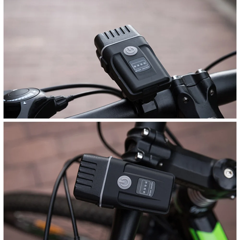 

A51 5W 500lm Dual 3535 LED Bike Light Headlight IP55 Waterproof USB Rechargeable for Mountain Bike Road Bike