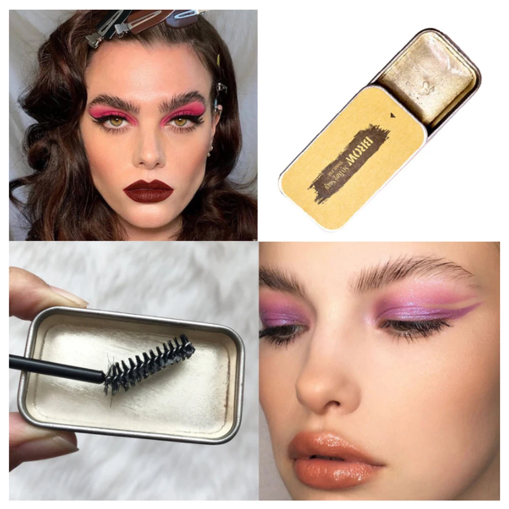 Натуральный Крем для макияжа бровей Стайлинг волокнистое увлажняющее