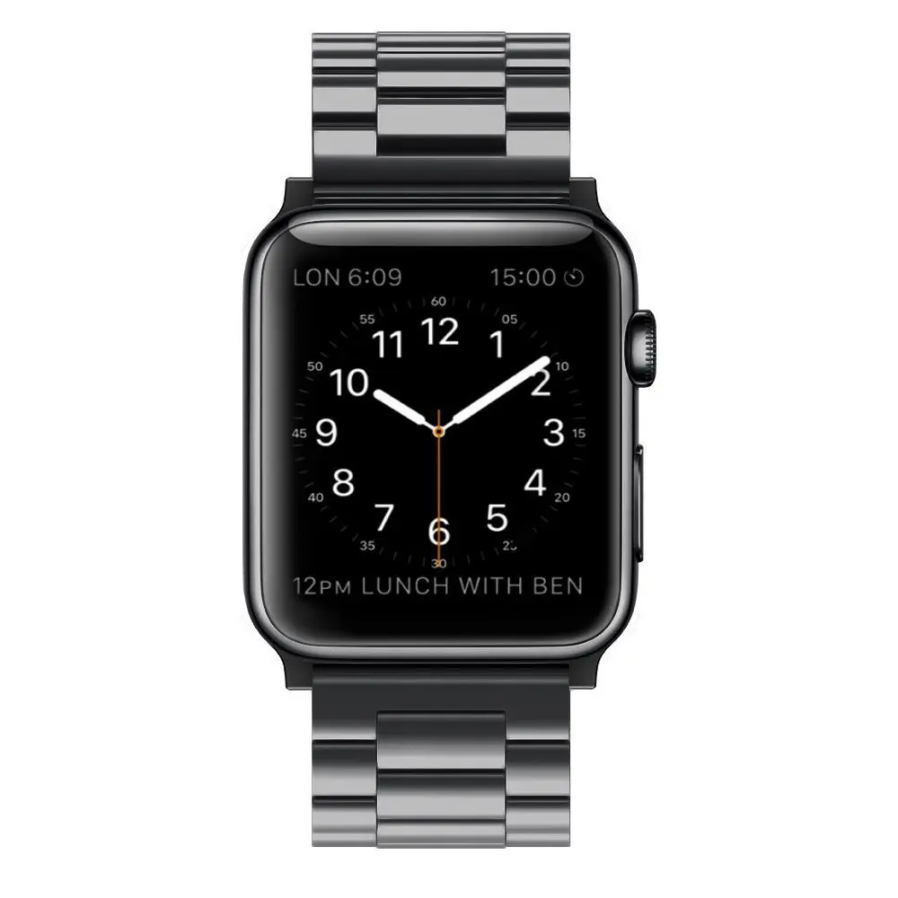 Ремешок для Apple Watch 44 мм 42 мм нержавеющая сталь премиум класса браслет на запястье для Apple Watch Band Series 4 3 2 1 Sport 38 мм 40 мм