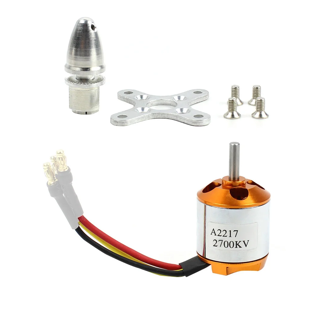 JMT A2217 950KV 1250KV 1500KV 2300KV бесщеточный двигатель 3-4S для радиоуправляемый самолет