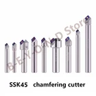 BEYOND SSK45 C12-16-110L SSK 90 45 градусов фаски Резак CNC для фрезерных вставок использование APM1135 APMT1604