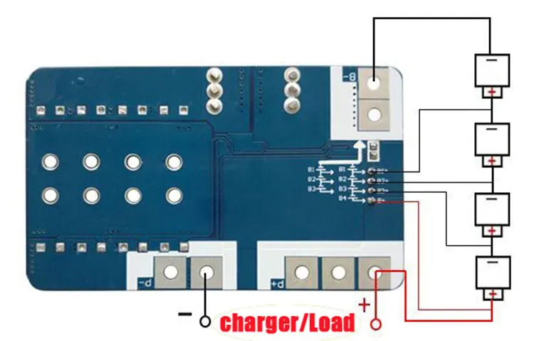 4S 21A/40A 16 8 V li Ion BMS плата защиты батареи PCM с балансировкой для литий ионного LicoO2 Limn2O4