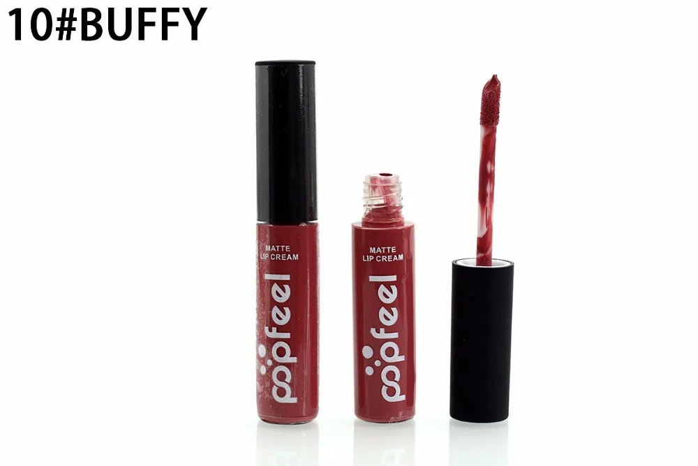 12pcsset Makeup Lip Gloss Matte Liquid Lipstick Maquiagem Matt Cosmetics Mate Batom Stick Maquillaje Lipgloss Kit |