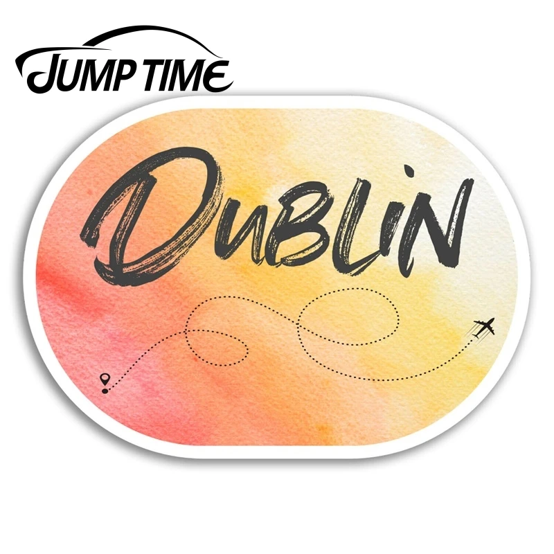 Виниловые наклейки с надписью время скачка для дублина | Автомобили и мотоциклы