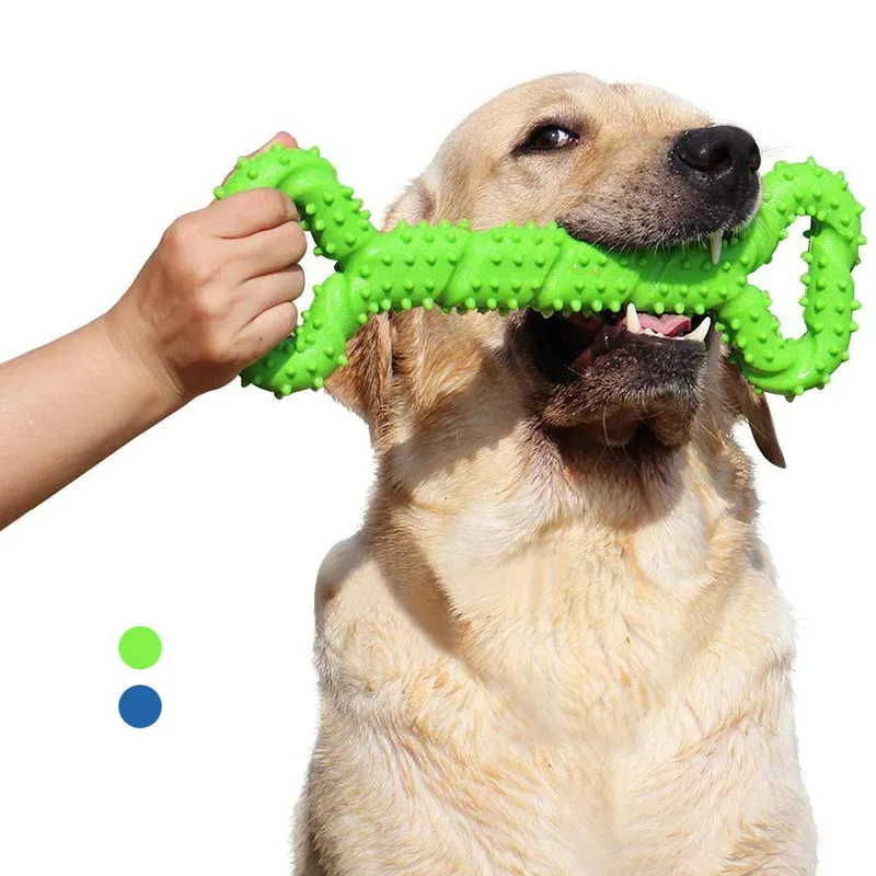 

Safe Big Tooth Cleaning Pet Toys For Medium Large Dogs Durable Interactive Dog Chew Toys Bone with Convex Design