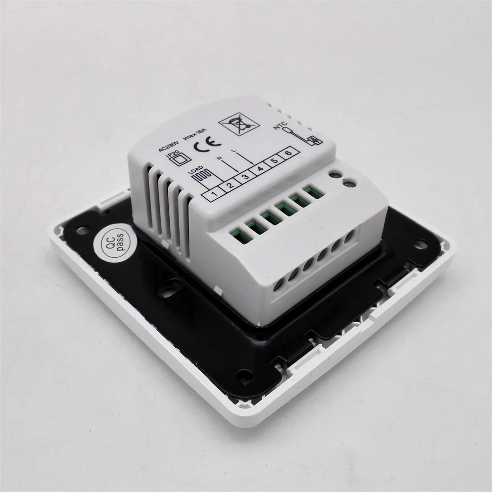 R9300 Blue Backlight 200~240V 16A Weekly Programmable Temperature Controller Room Thermostat For Electric Heating System | Дом и сад