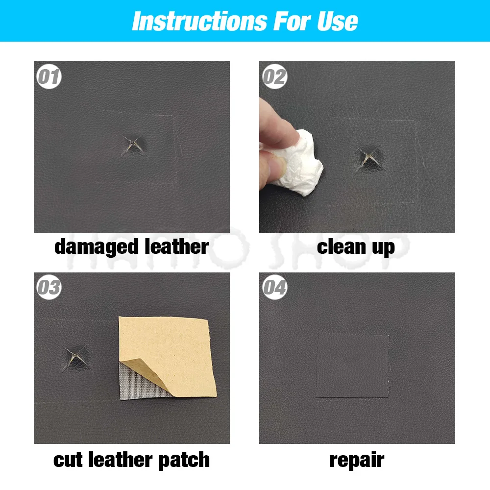 20x10 см длина искусственная кожа патчи синтетическая ткань самоклеющиеся для