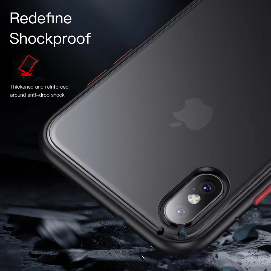 Роскошный чехол LUPHIE для телефона iPhone Xr Xs Max X 7 8 6s 6 Plus ударопрочный противоударный