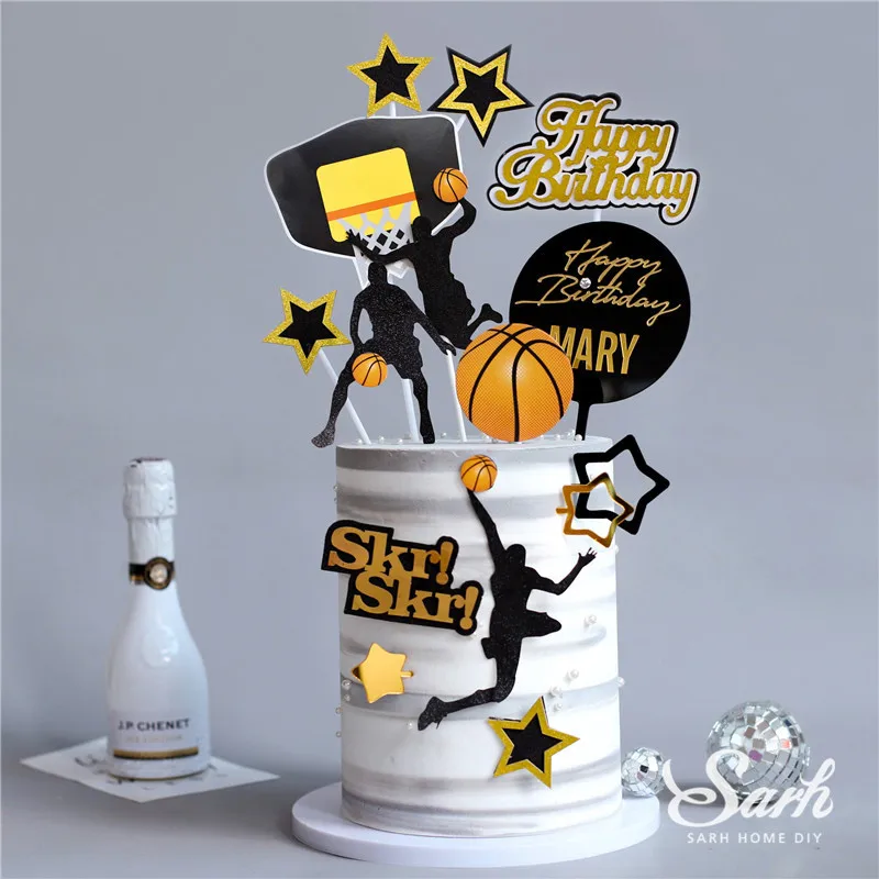 Классный баскетбольный спортивный товар украшение для мужской вечеринки на день