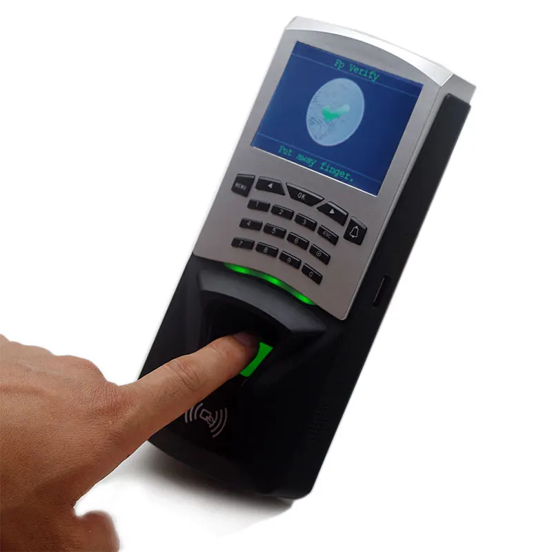 

Slim and Elegant Design Fingerprint Standalone Access Control and Time Attendance 100,000 Transaction Capacity Wiegand Signal