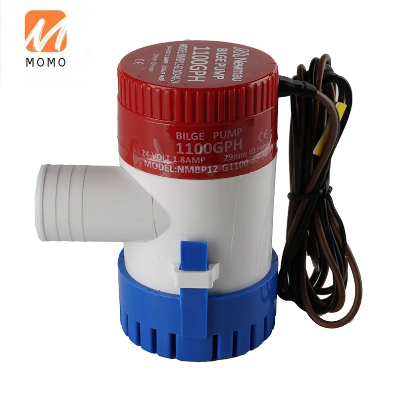 

bilge pump 12v with external float switch used for taking sea water away from marine, boat, yacht 1100 gph