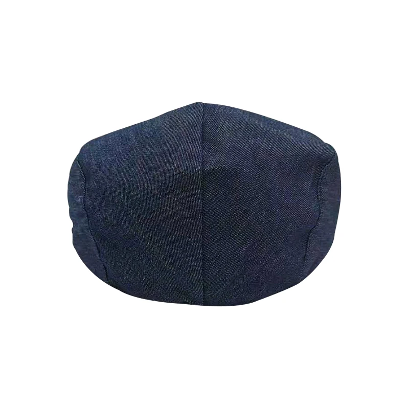 Синий ковбойский мужской берет Кепка регулируемые шапки мужская Ковбойская