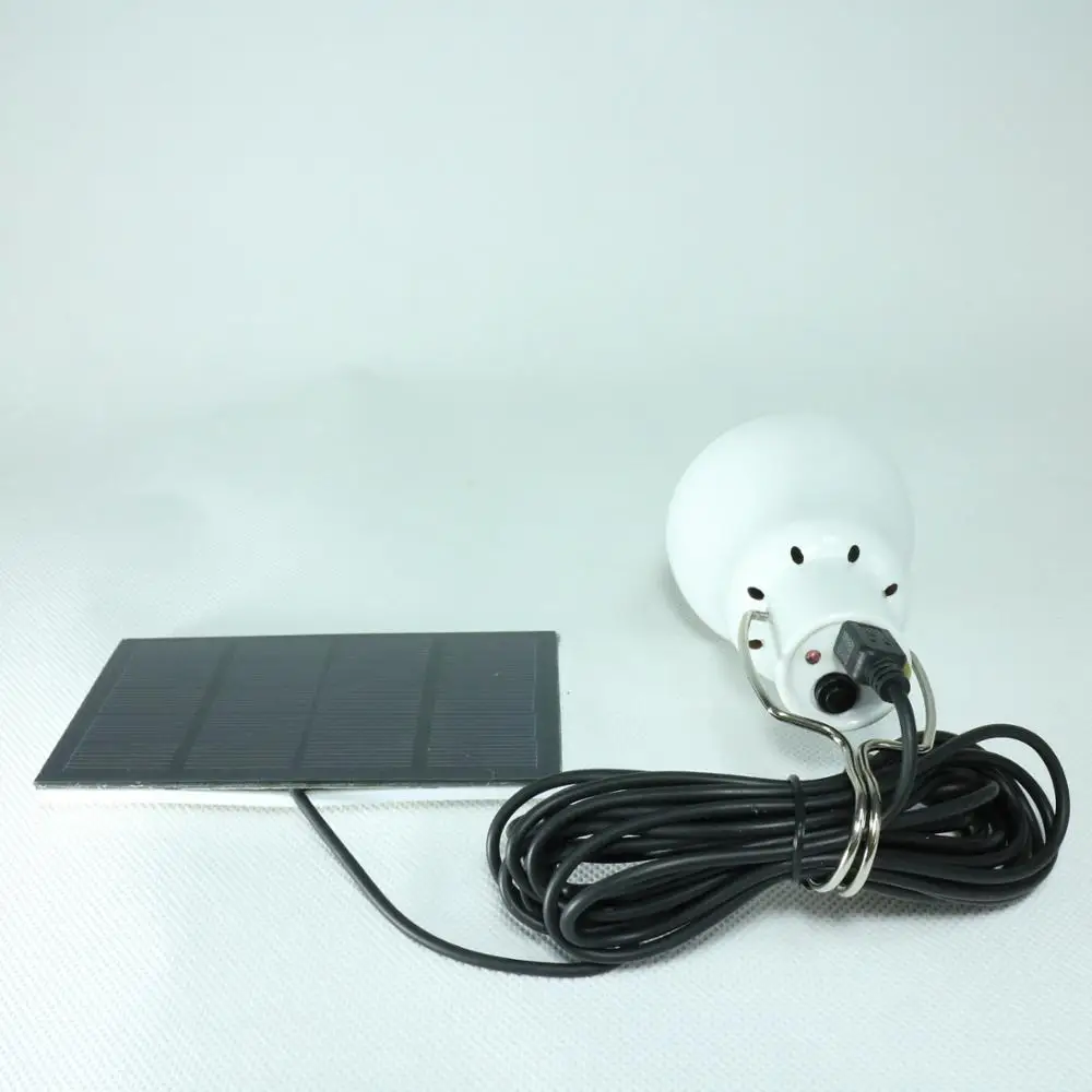 3W Portable LED Solar Lamp Charged Energy Light Panel Powered Emergency Bulb For Outdoor Garden Camping Tent Fishing | Освещение