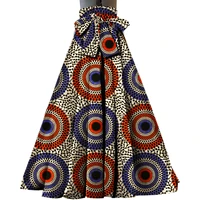 on sale youth maxi skirt african kente design maxi skirt with pockets high waist ethnic clothing ankara long wax skirt