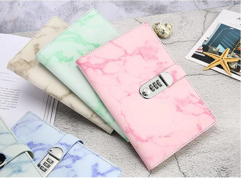 Блокнот А5 с паролем и замком необычные школьные офисные принадлежности