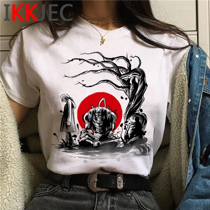 

Death Note the Promise Neverland Fullmetal Alchemist Seven Deadly Sins top tees male ulzzang 2021 t shirt couple clothes
