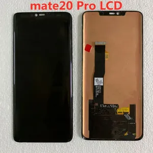for huawei mate20 pro lcd original super amoled display touch without frame no fingerprint with black dot screen assembly free global shipping