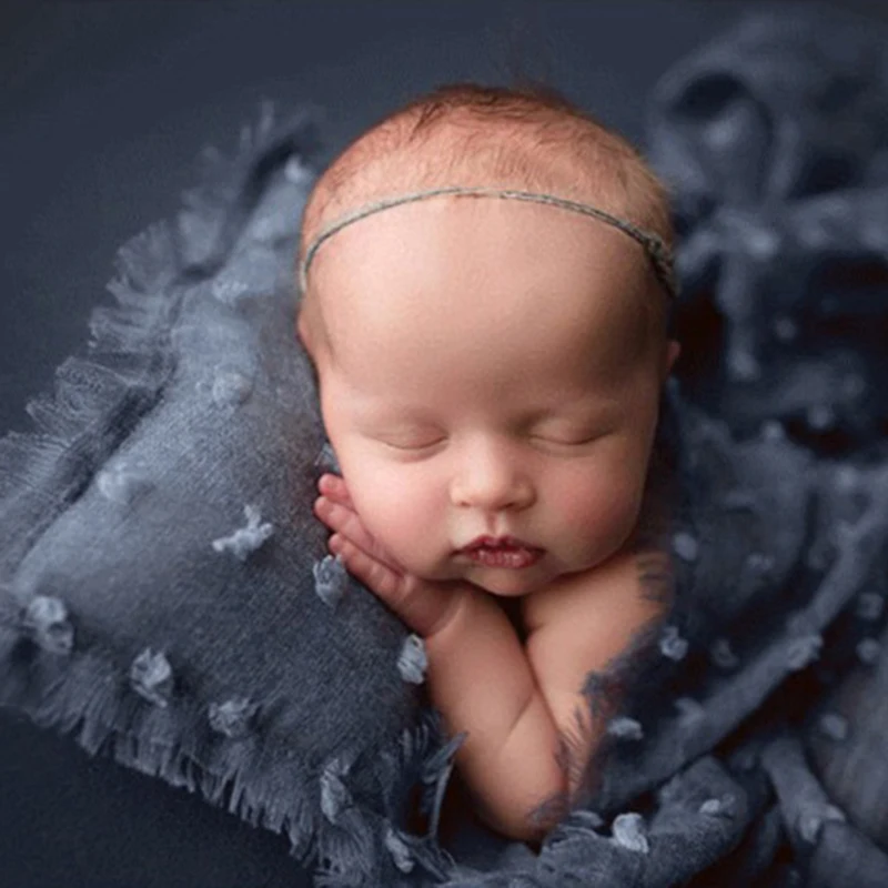 90*180 см хлопок и лен Детские фотографии обертывания мягкое удобное пеленание