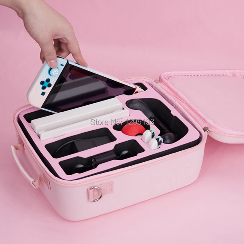 Все в одном большая сумка для Nintendo Switch дорожная защитная коробка хранения Чехол